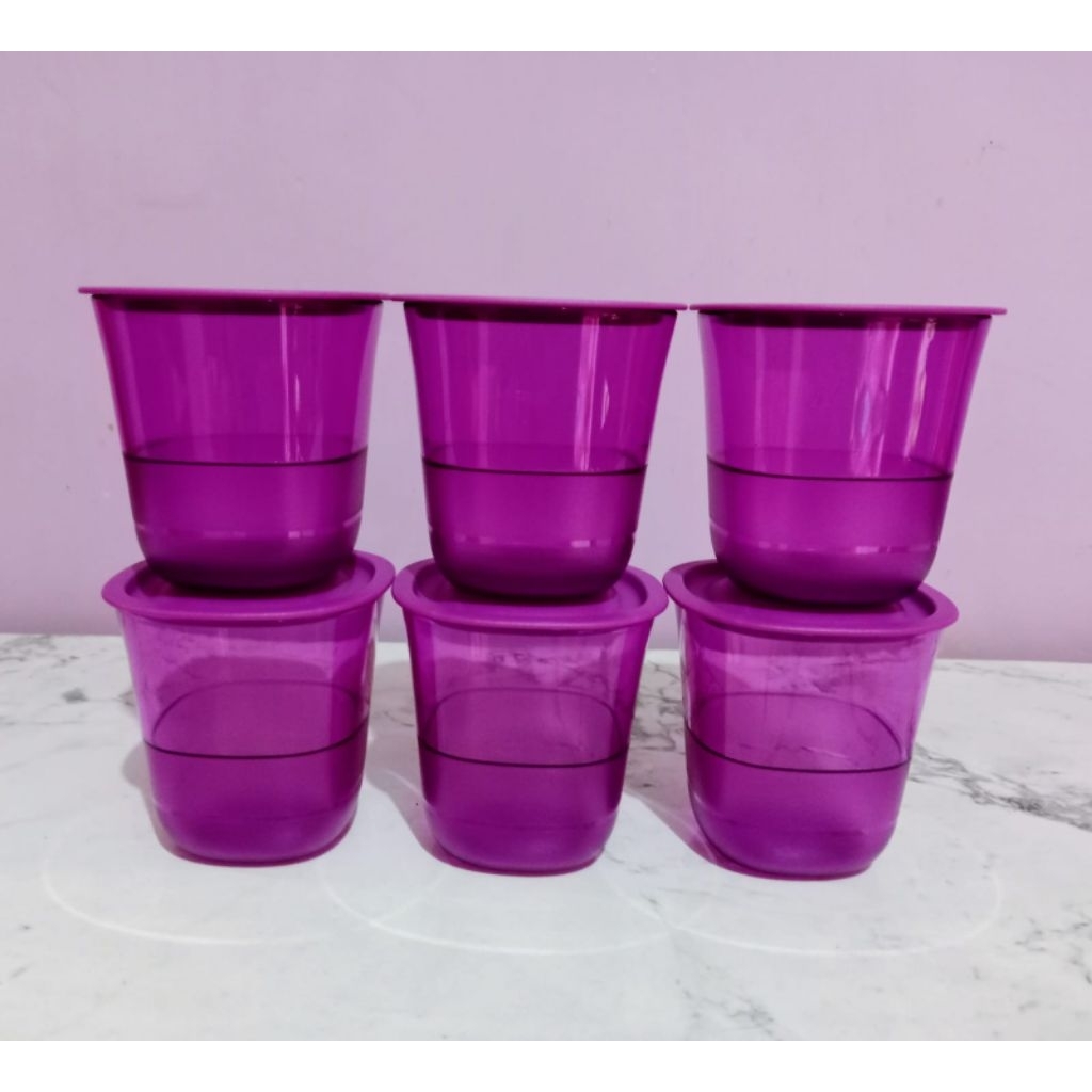 crystalline low glass tupperware