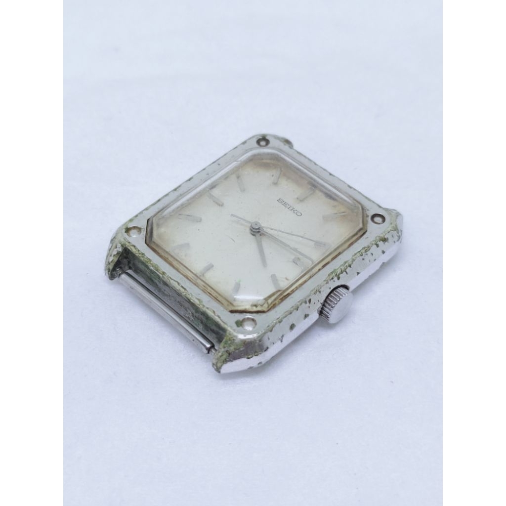 Seiko tank vintage watch seiko 1104 japan manual winding jam tangan kotak antik arloji lawas klasik