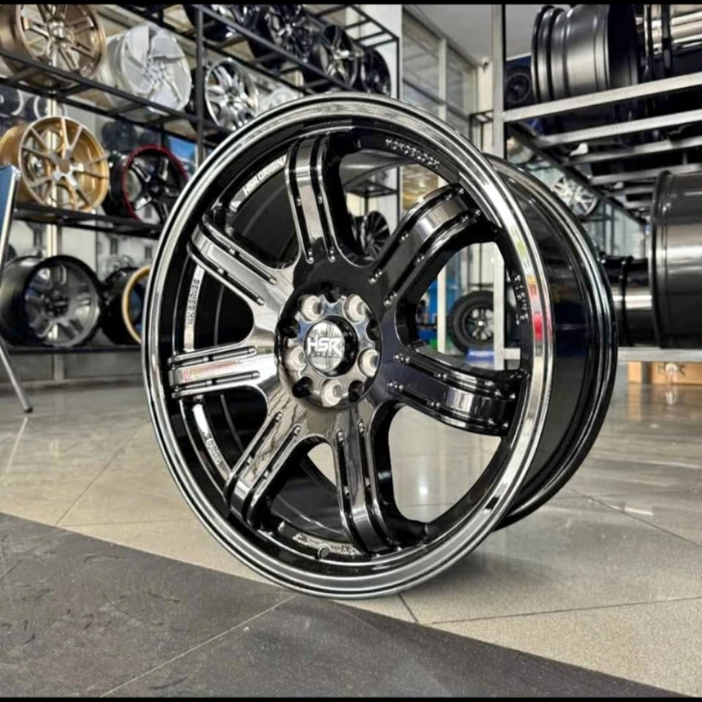 Velg Mobil Racing HSR SIAK Ring 17 Untuk Biante Luxio Granmax Sienta Stargazer Streem Brv Hrv Crv