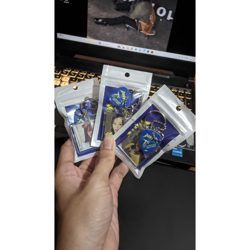 keychain Aespa Richman