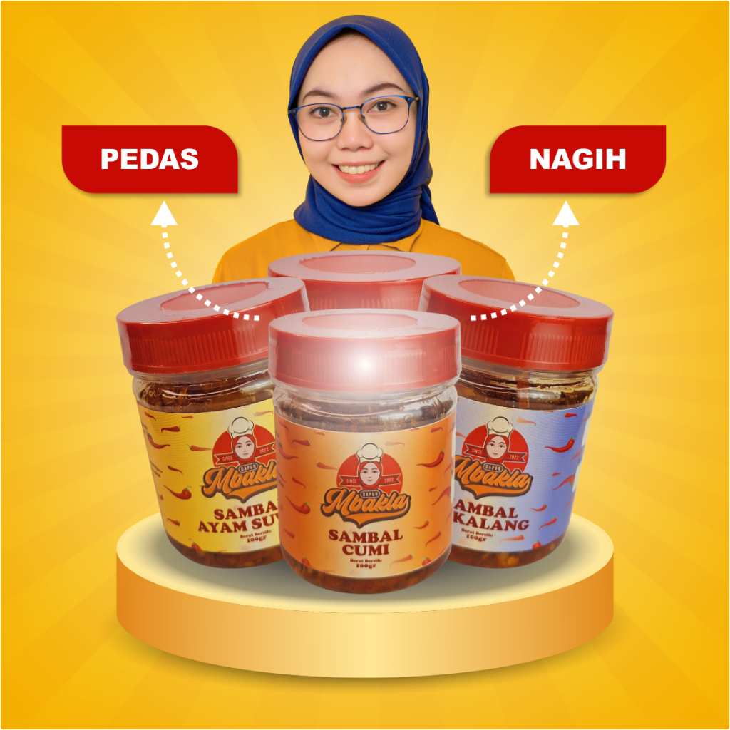 

Dapur Mbakla | Sambel Cumi Ayam Suwir Cakalang Cumi Ijo Pedas Enak Nagih