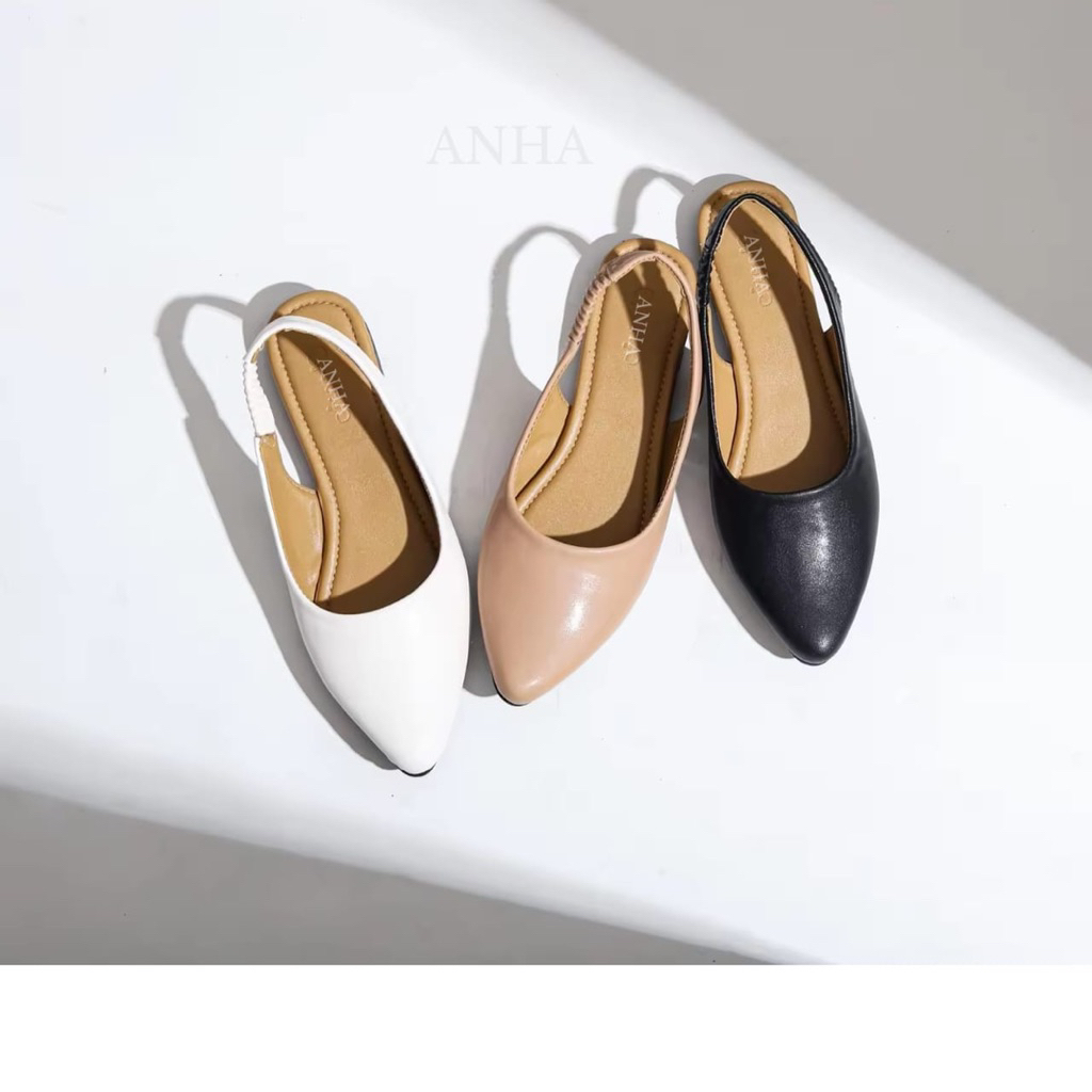 Flat shoes wanita ballerina shoes simpel elgan 01 lofers