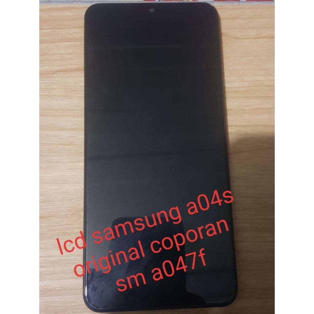 LCD SAMA BATERAI SAMSUNG A04S SM A047F ORIGINAL COPOTAN ATAU BAWAAN HP