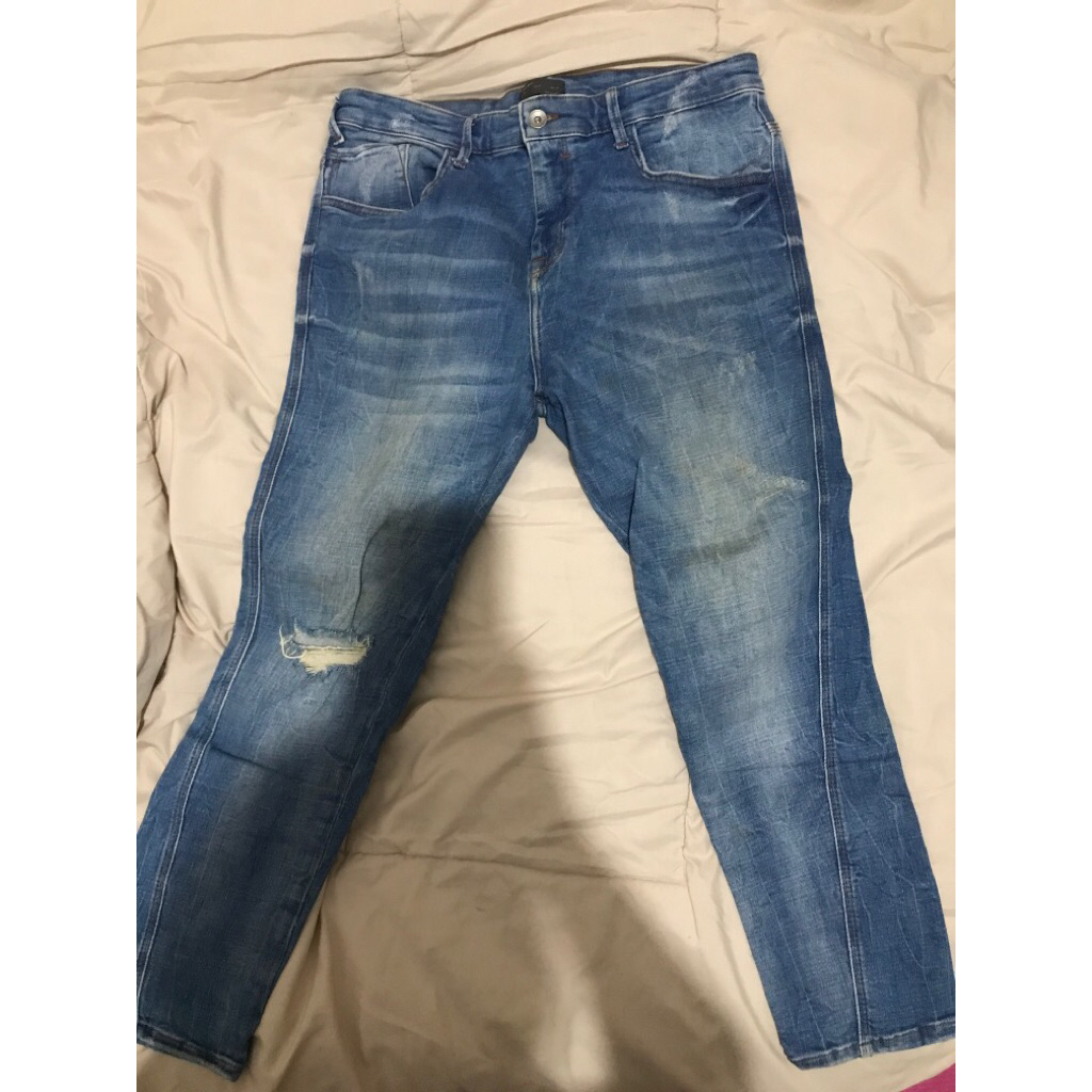 Celana ZARA Jeans Pria