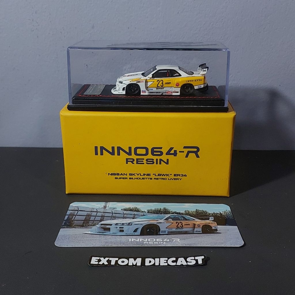 Inno64 Resin Nissan Skyline R34 LBWK