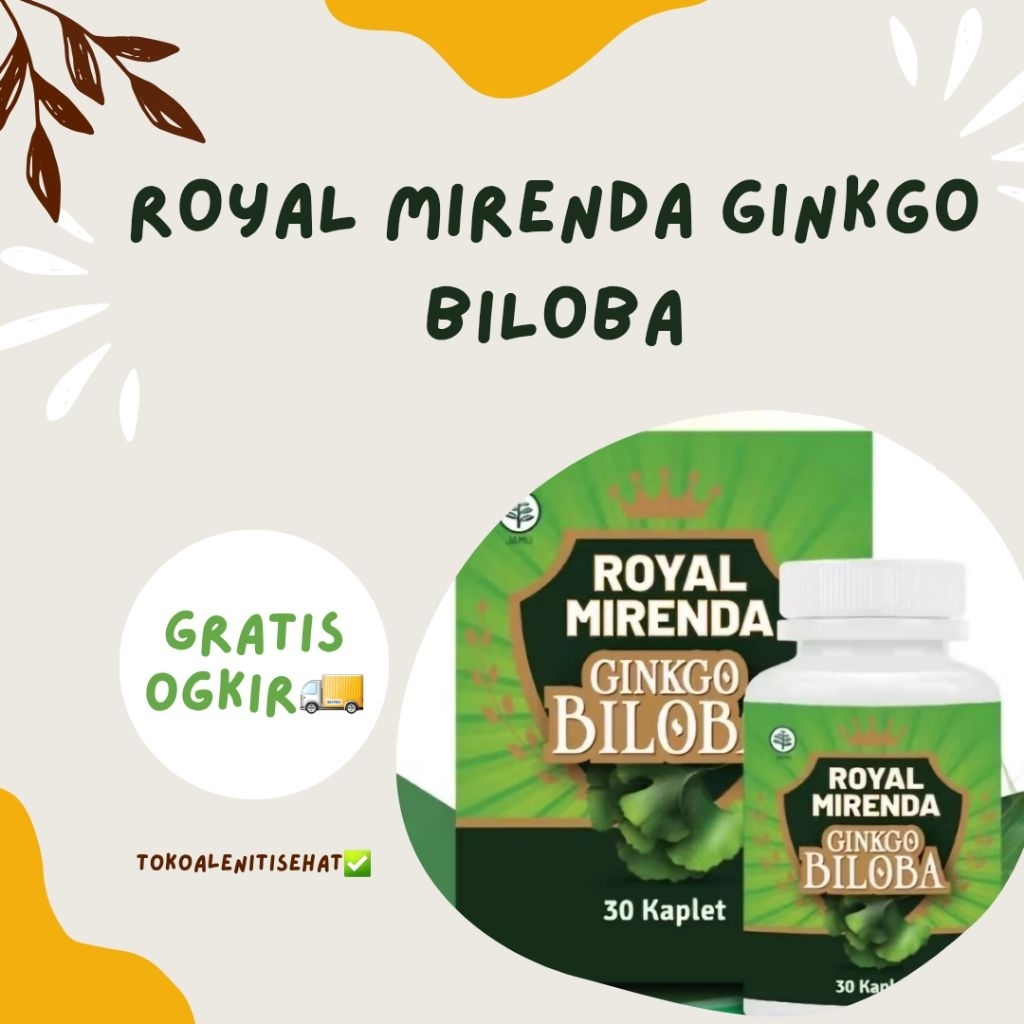 GINKGO BILOBA ROYAL MIRENDA ISI 30 TABLET