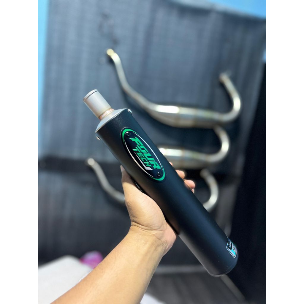 Slincer Ninja R RR Fourtech black coating by GJR Racing