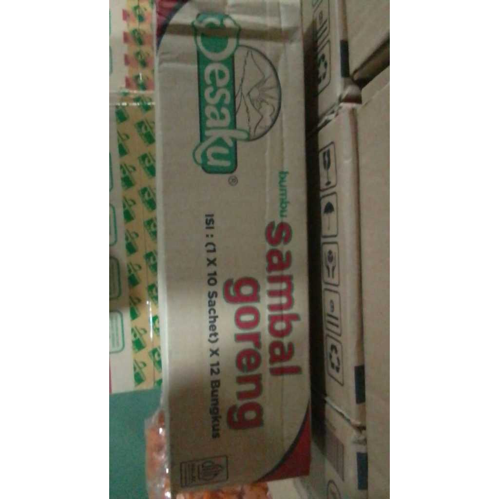 Desaku Bumbu Sambal Goreng 1 Dus isi 120 sachet / (1 x 10 sachet) x 12 bks per Karton