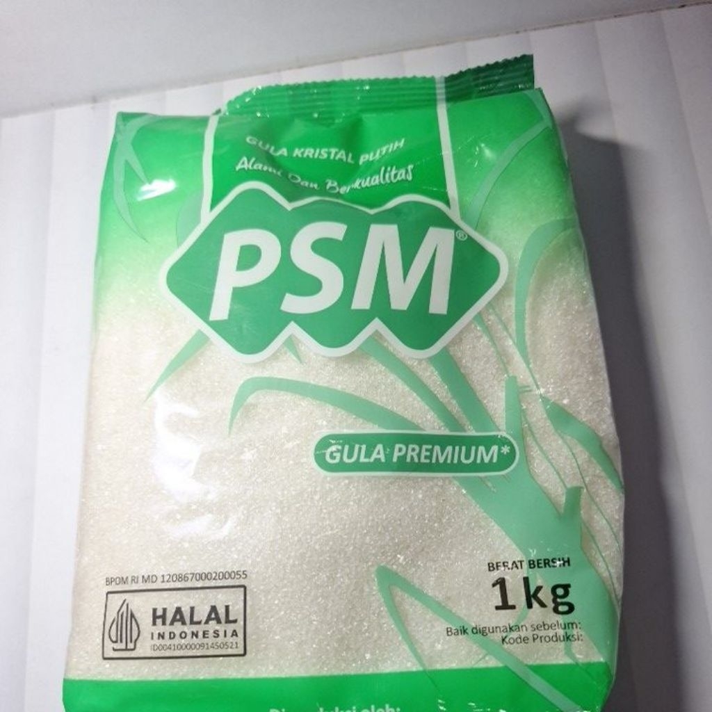 

gula kristal putih berkualitas PSM 1kg