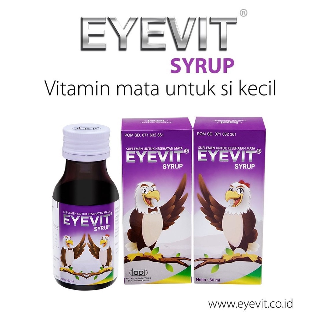 EYEVIT SYRUP / VITAMIN MATA / SUPLEMEN KESEHATAN