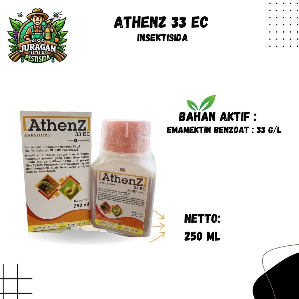 ATHENZ 33EC 250ML INSEKTISIDA EMAMEKTIN