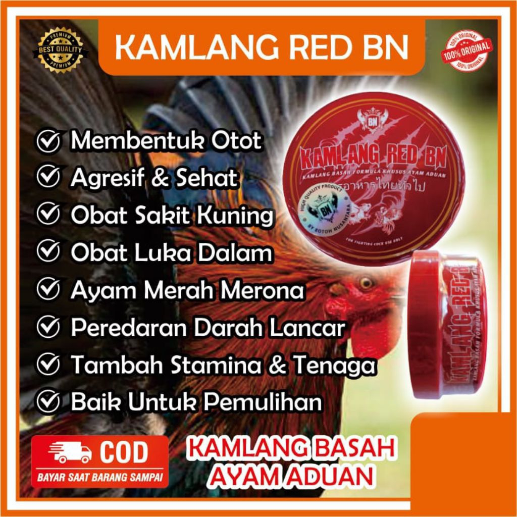 KAMLANG RED BN, Kamlang basah Ayam Aduan, Formula Khusus Ayam Aduan khas tailand