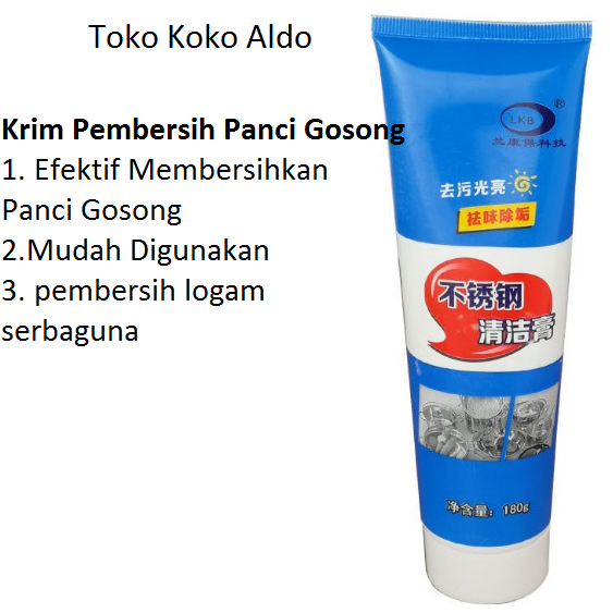 Magic Stainless Steel Cleaning Paste Polishing Scratching Paste 180G