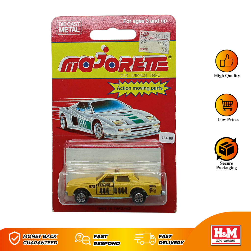 Majorette Chevrolet Impala Taxi Open Door - BR3