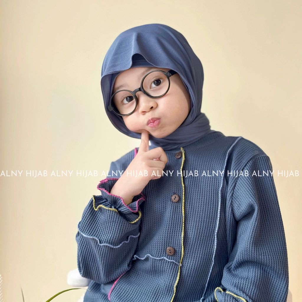 Pashmina Instan Anak Pashmina Inner Anak Jersey Pashmina Instan Oval Jersey