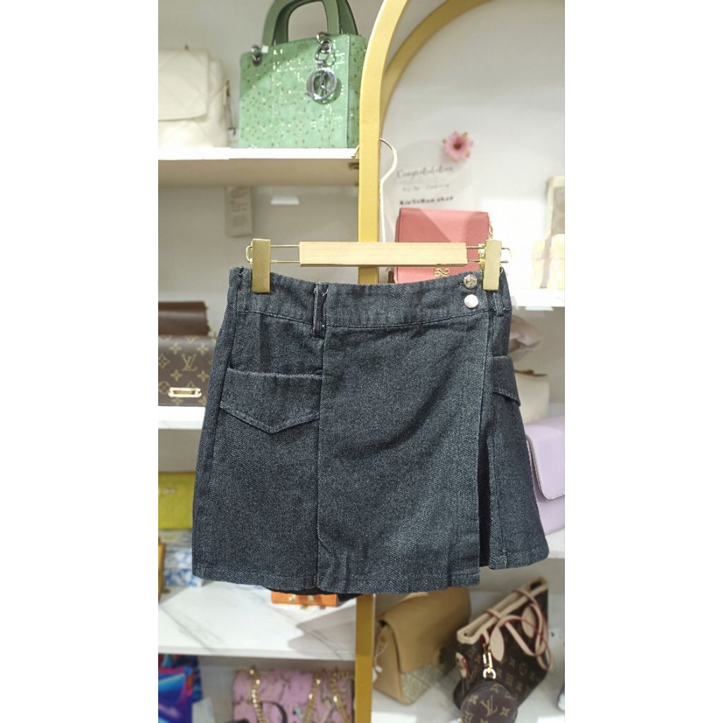 ROK CELANA JEANS PENDEK MODEL KOREAN STYLE