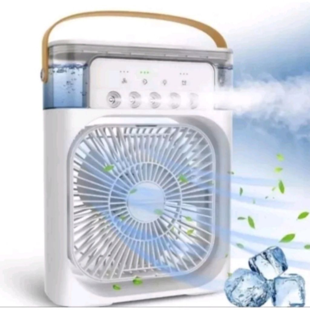 Kipas Angin AC Pendingin Ruangan Air Cooling Fan USB Portable Es Batu