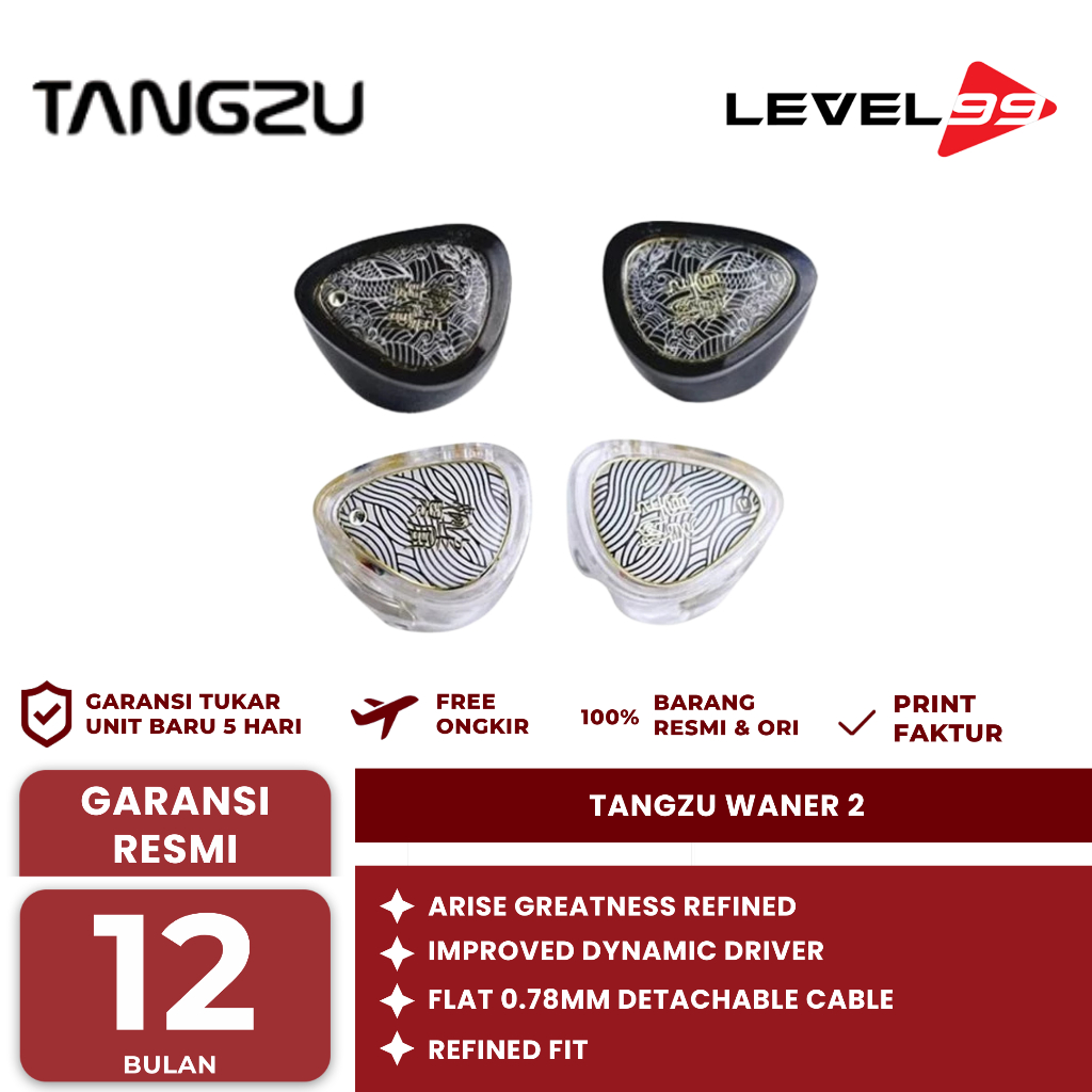 Tangzu Waner 2 / Waner S.G 2 10mm Dynamic Driver In Ear Monitor Earphone