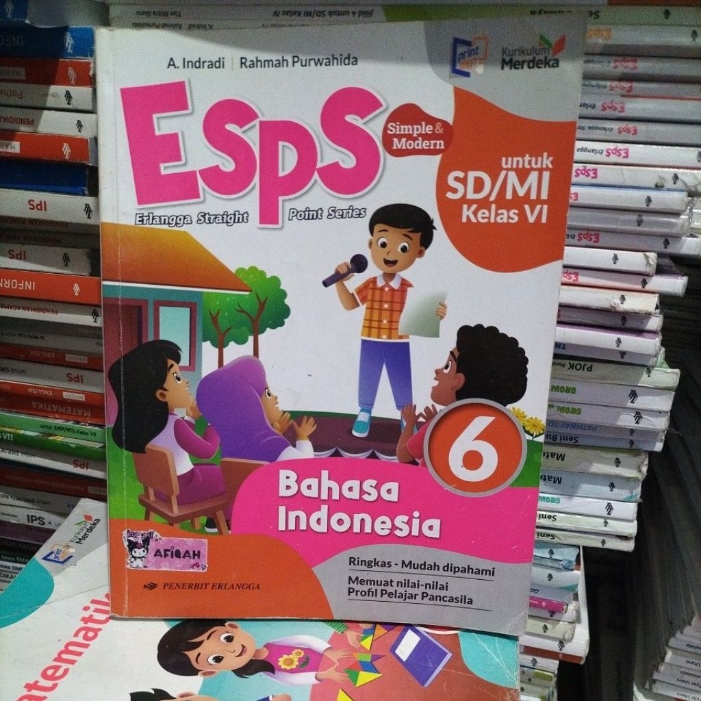 ESPS BAHASA INDONESIA SD KELAS 6 BEKAS