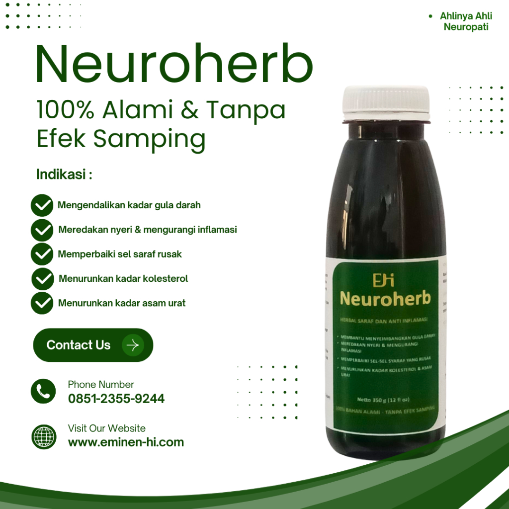 Neuroherb Herbal Neuropati Diabetes 500ml