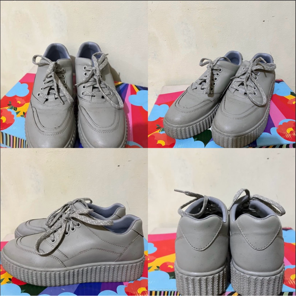 AdorableProjects - Medalion Grey Sneakers