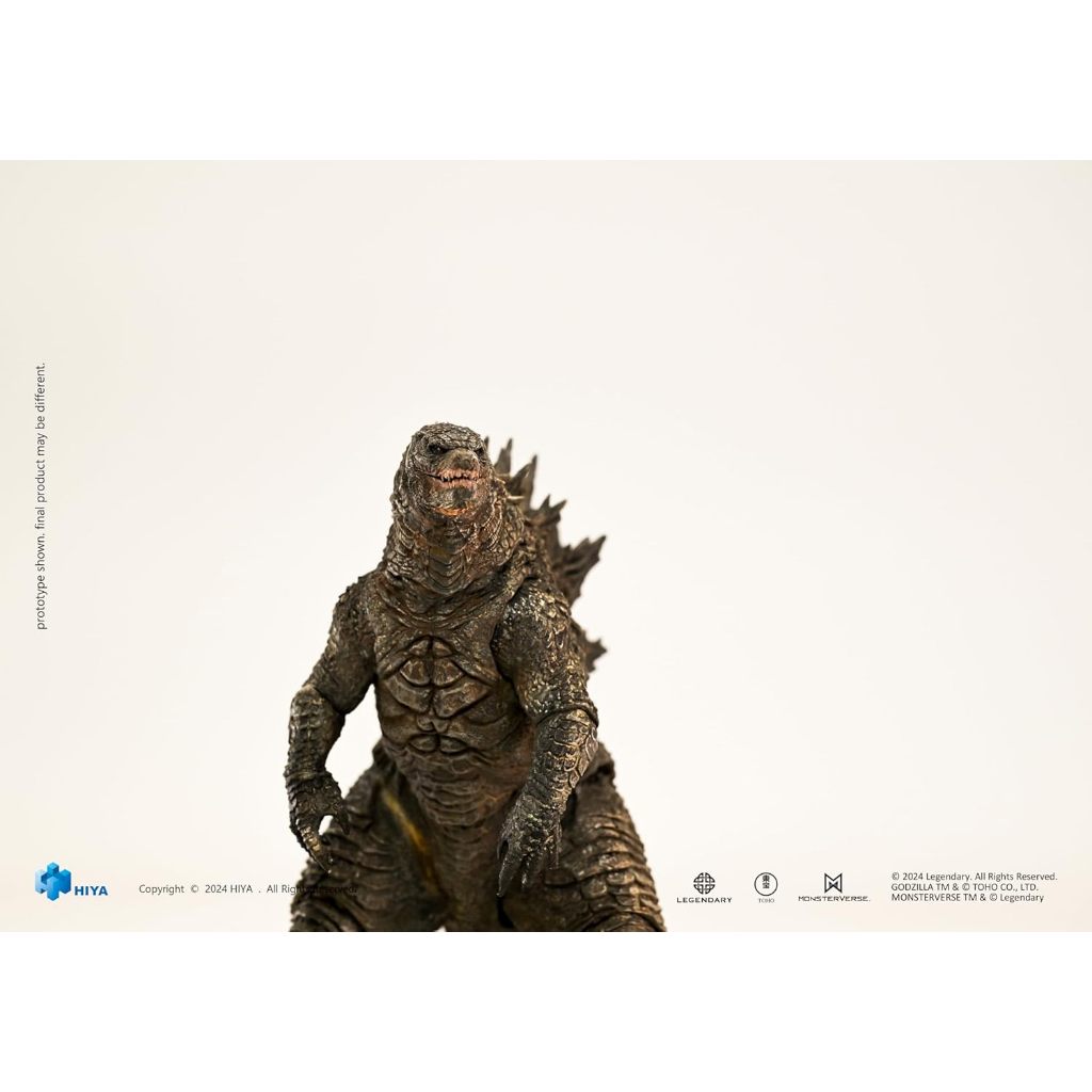 READY HIYA TOYS GODZILLA X KONG: THE NEW EMPIRE GODZILLA RE-EVOLVED SERI INDAH MENAMPILKAN GAMBAR