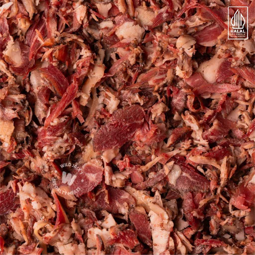 Beef Bacon Flakes / Garnish Beef Bacon / Dressing Beef Bacon - 100gr