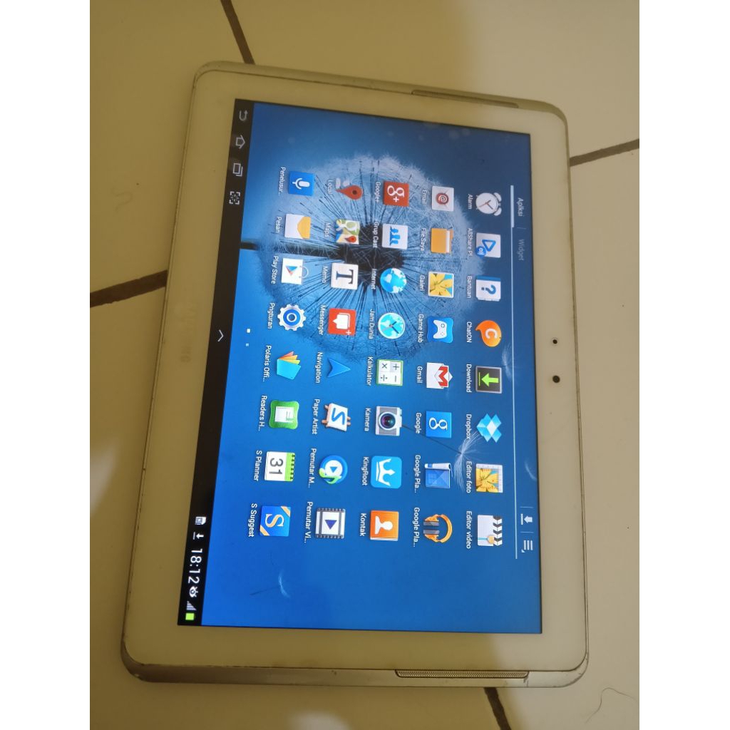 samsung Tab 2 layar 10.1 inc lega