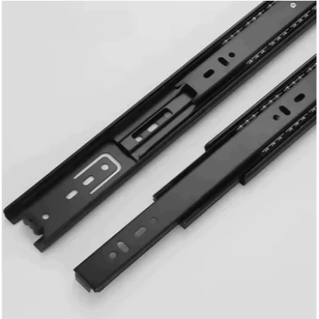 Rel Pintu Laci Lemari Pakaian Rel tarik Laci Rel Anti Macet Rel Laci 40 Cm  lemari Laci