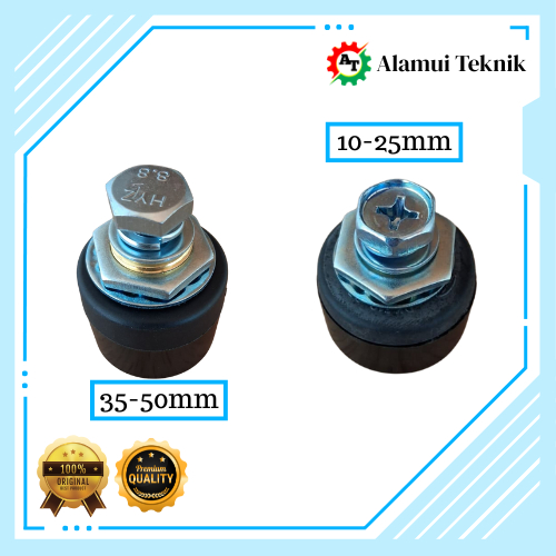WIPRO - Konektor Kabel Las / Panel Socket Female 10-25mm Dan 35-50mm