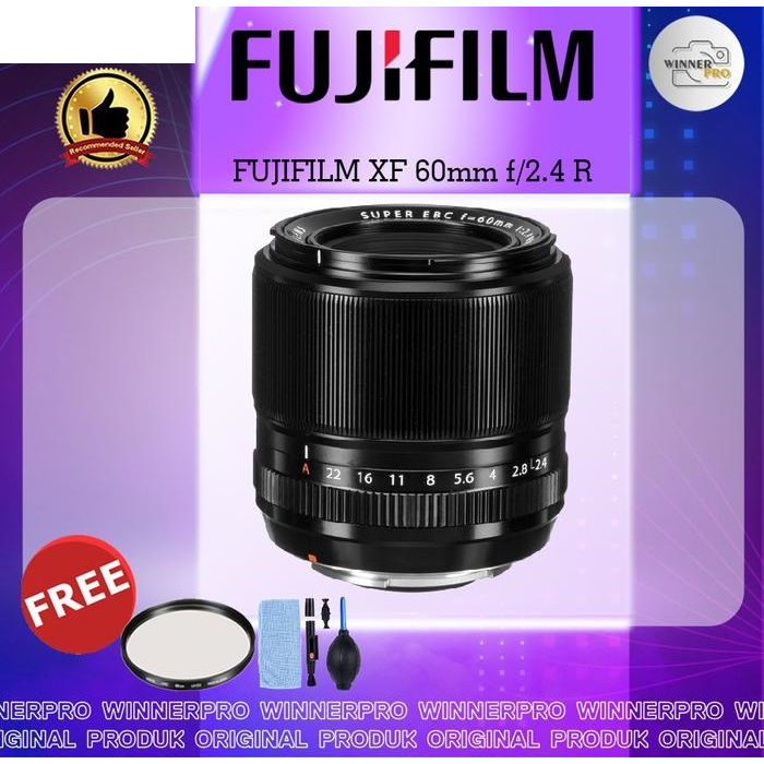 LENSA FUJIFILM XF 60mm f/2.4 R Macro