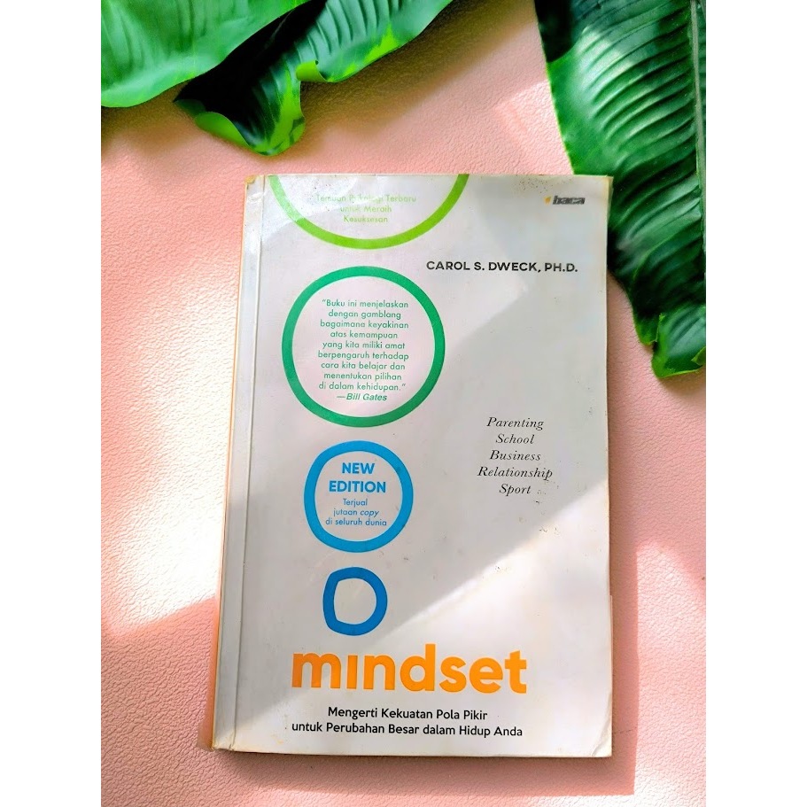 "ORIGINAL PRELOVED : MINDSET - Carol S Dweck - Buku Baca"