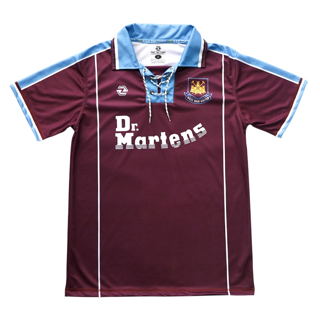 JERSEY / VINTAGE / RETRO / SEPAK BOLA / FUTSAL / FOOTBALL / OLAHRAGA / SPORT / WEST HAM UNITED