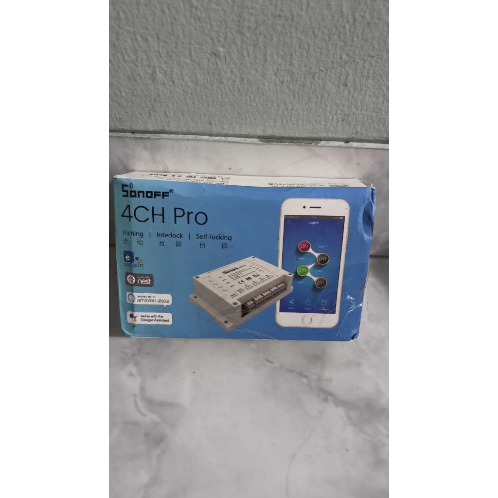 SONOFF 4CHR3 & 4CHPROR3 4-gang Wi-Fi Smart Switch with RF Control