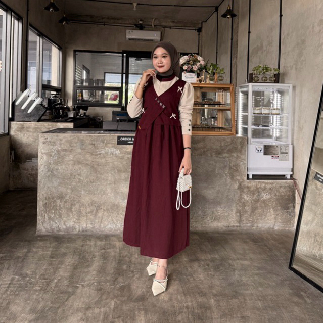 Maxy Abayys Terbaru Pakean Muslim Turkey Gamiss Lebaran Tahun 2026 Gmis Turki Ibu Ibu Ghamus Remaja 