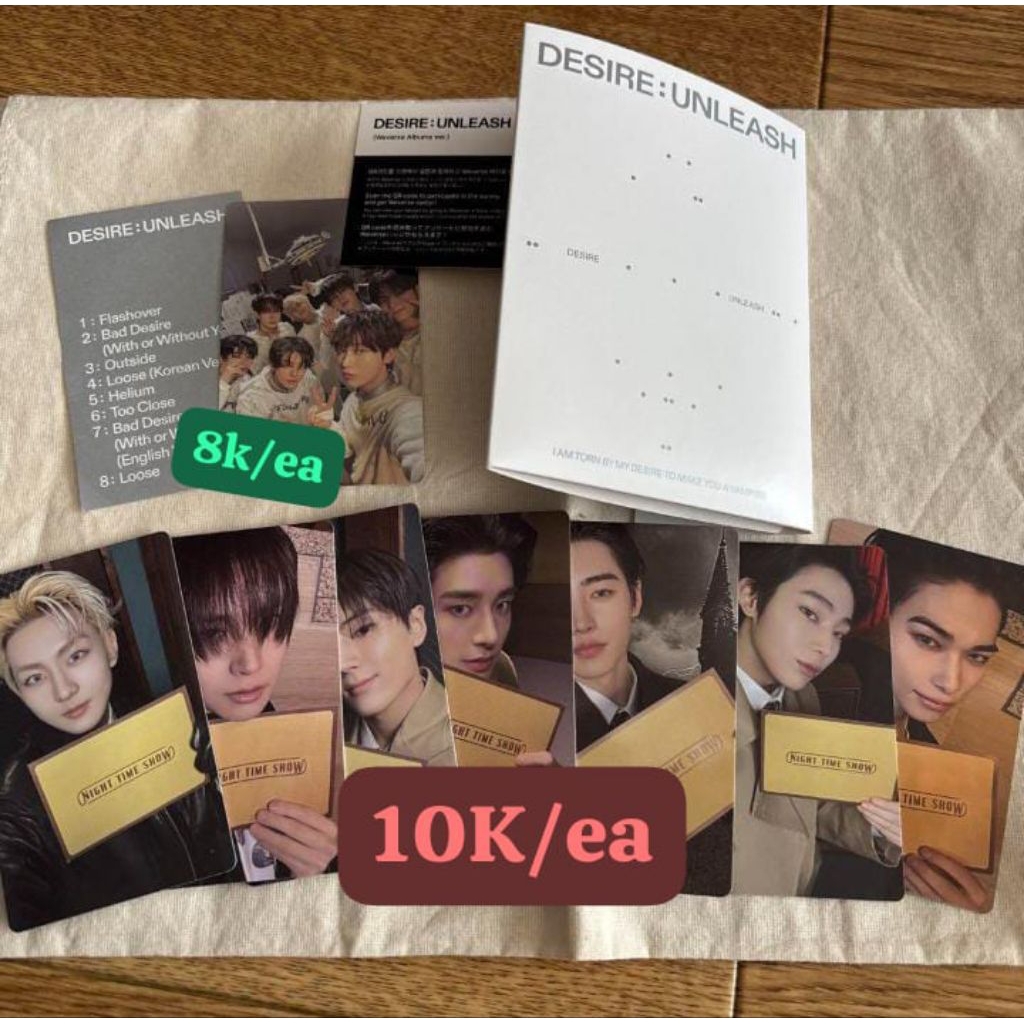 [READY]Photocard enhypen desire unleash