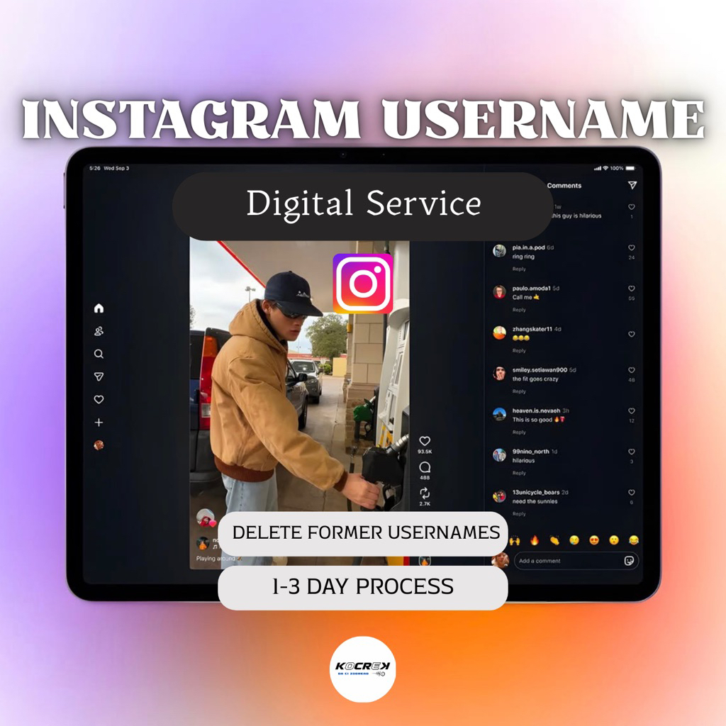 FORMER USERNAME INSTAGRAM