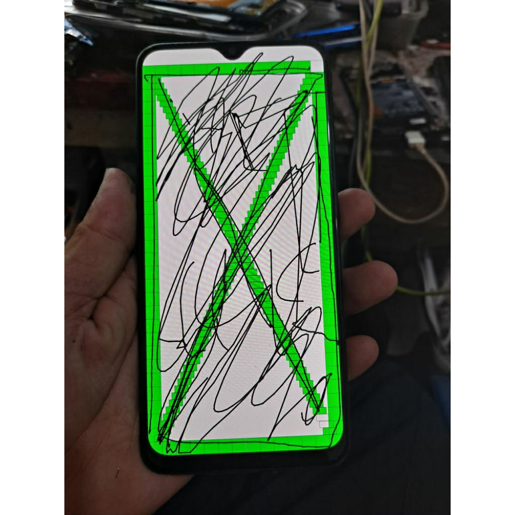 LCD SAMSUNG A20 A205F ORI COPOTAN