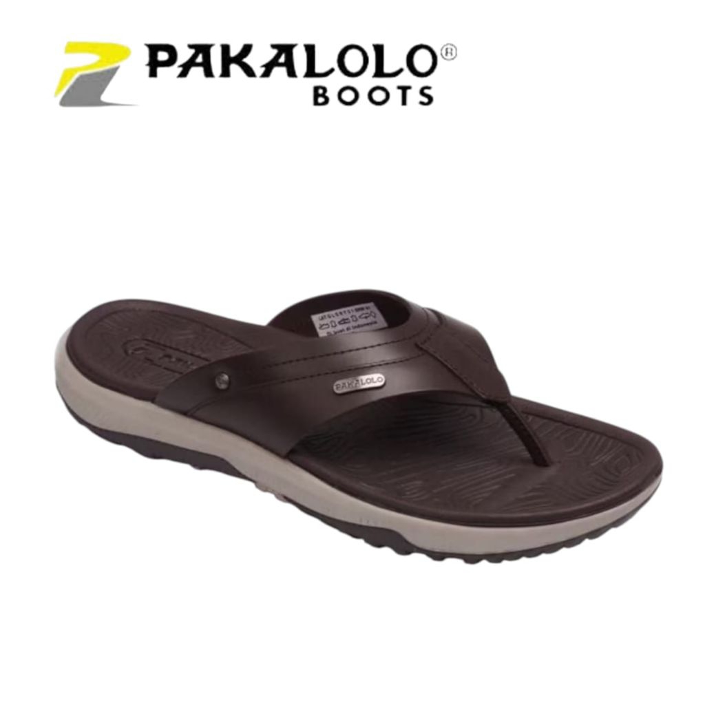 SANDAL PRIA KULIT ASLI / PAKALOLO GLORY 01 BROWN ORIGINAL