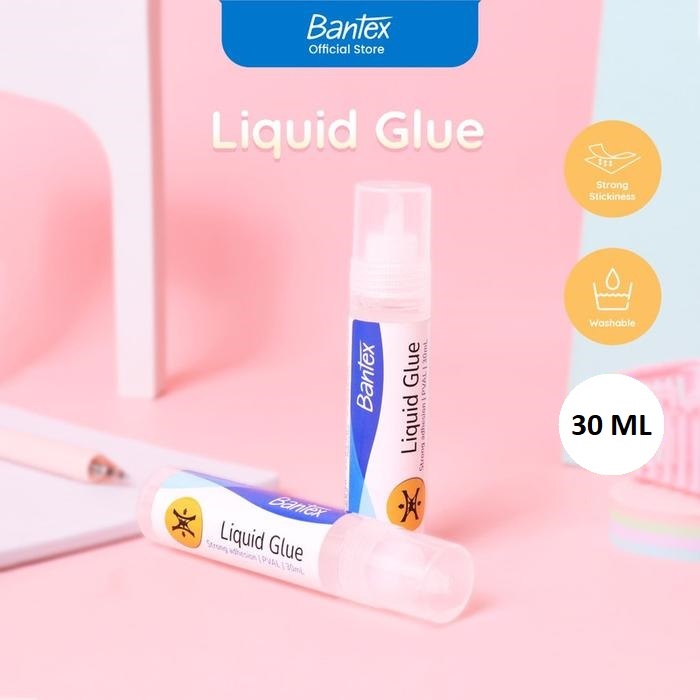 

Bantex Liquid Glue / Lem Cair 30 ml Daya Rekat Kuat BH8602