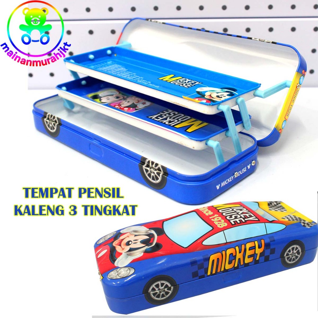 

ATK SET TEMPAT PENSIL 3 TINGKAT MEKIMOUSE NO8023 BAHAN KALENG KOKOH TAHAN BANTING TEMAPT ALAT TULIS ANAK SEKOLAH