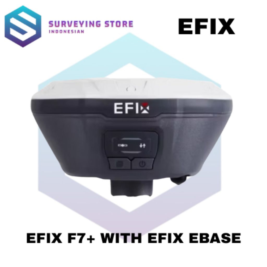 GNSS GEODETIK EFIX F7+ IMU-RTK GNSS Rover with EFIX EBASE GNSS