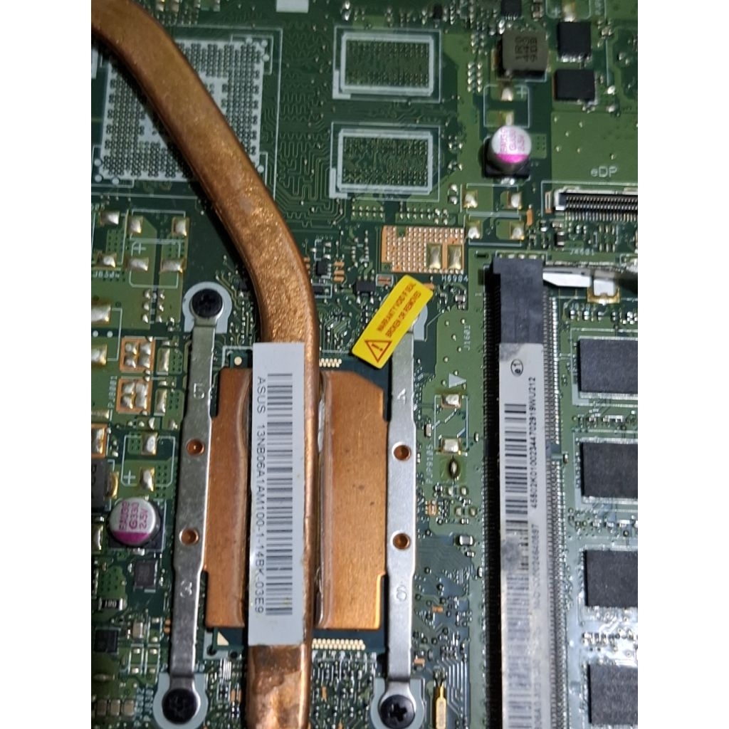 MOTHERBOARD / MESIN / MAINBOARD X455L A455L I3 GEN 4 PERAWAN MINUS