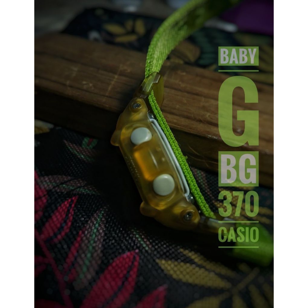 Baby-G BG-370 – Jam Tangan Cewek Unik & Langka  Second