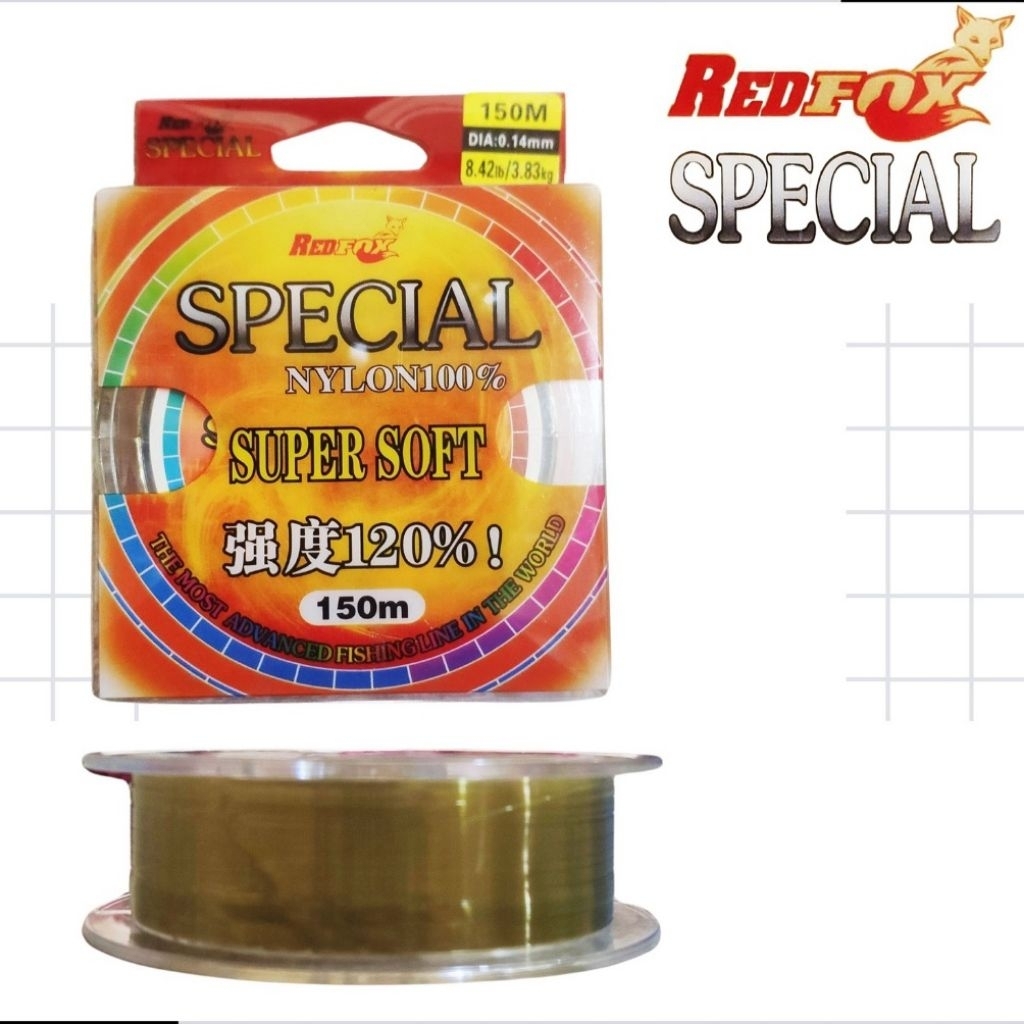 Senar Pancing Special supersoft Redfox dan joenit 150m