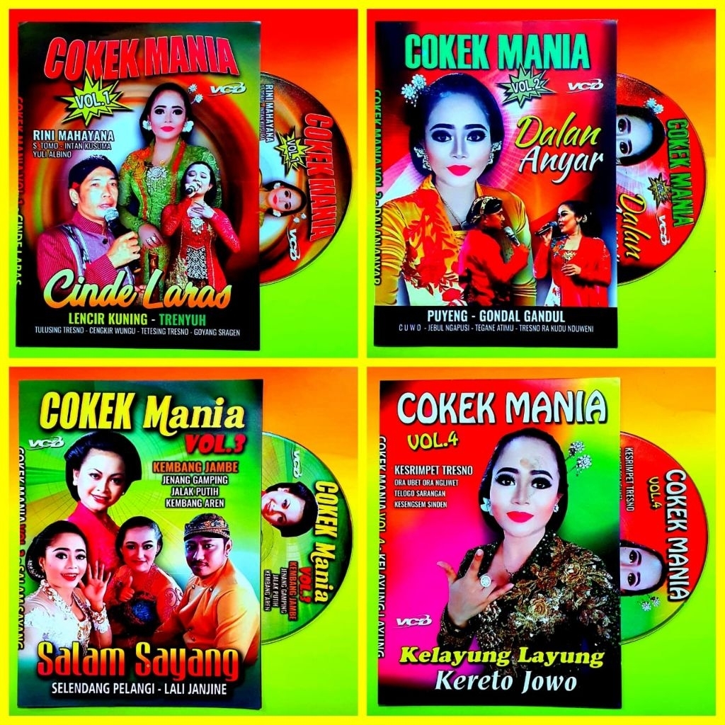 KASET VCD LAGU JAWA COKEK CAMPURSARI-VCD LAGU CAMPUR SARI-VCD LAGU GENDING JAWA LANGAM CAMPURSARI