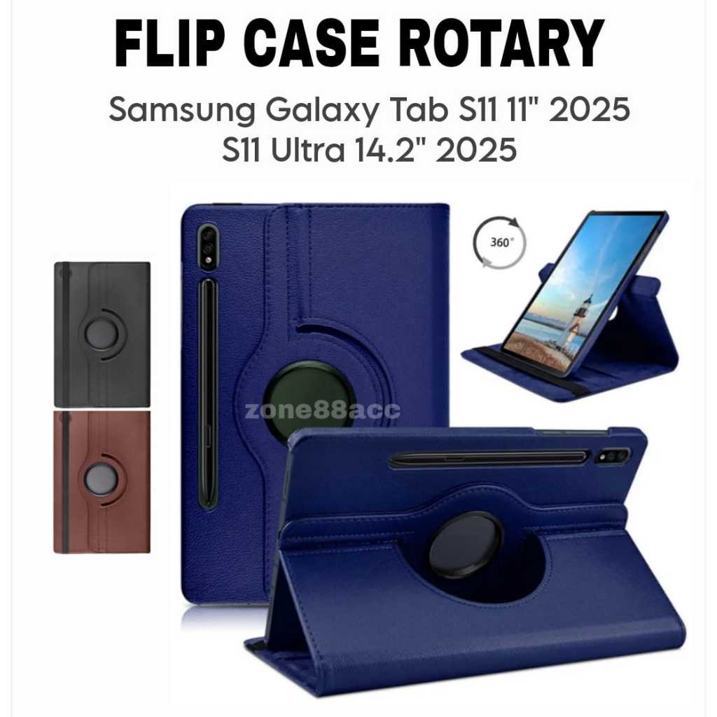 Sarung Rotary Samsung Tab S11 / Tab S11 ULTRA / case samsung tab s11  case samsung tab s11 ultra   c