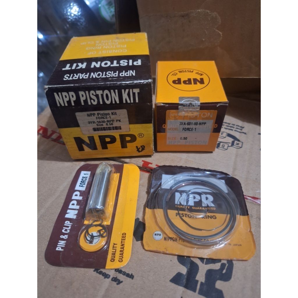 piston seher seker ring seher piston kit set fizr force os 50 npp stok lama