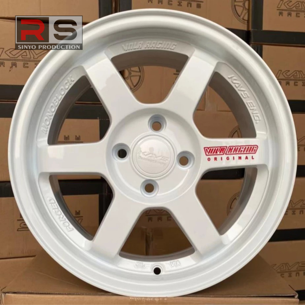 sticker te37 velk rim volk racing original
