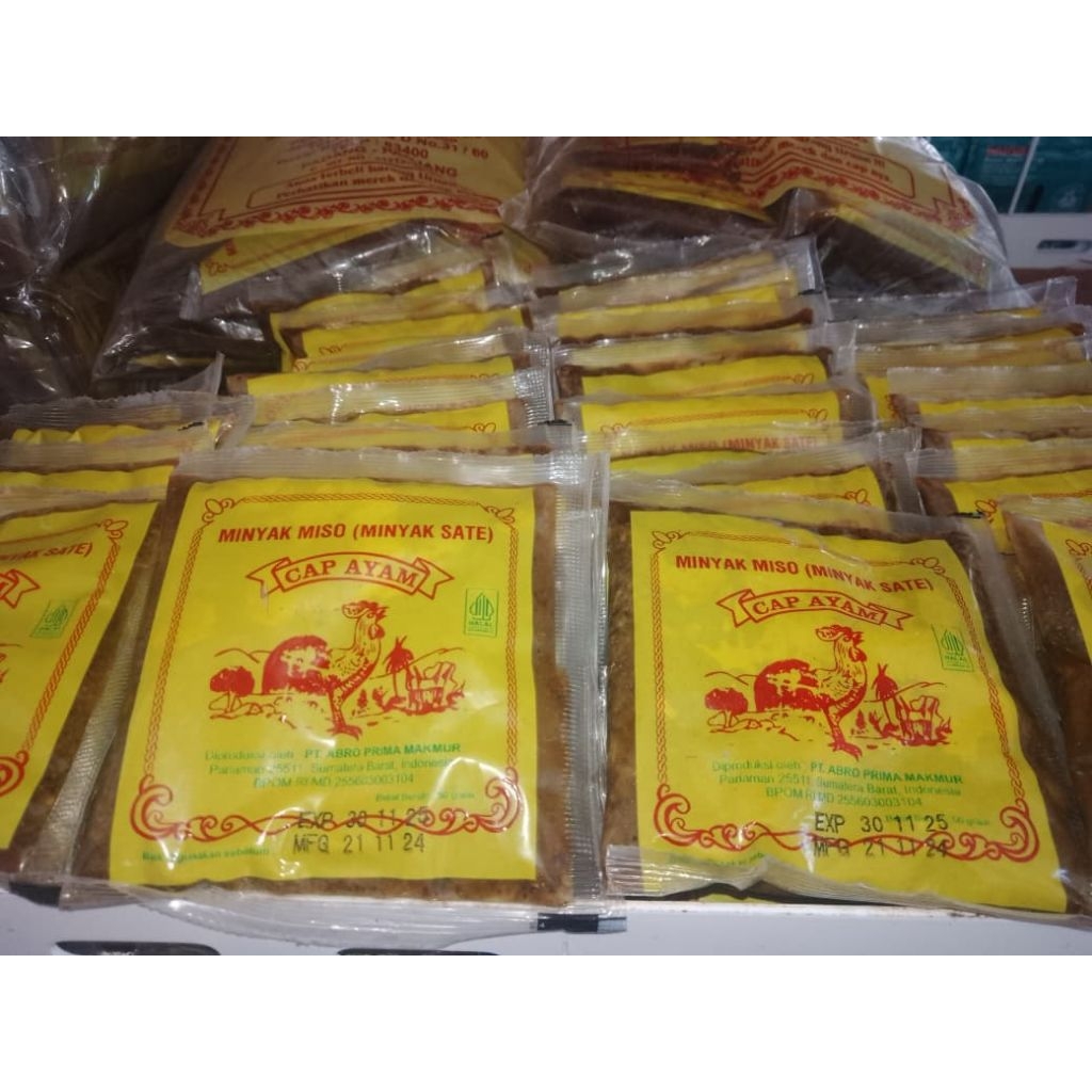 

minyak miso(minyak sate)